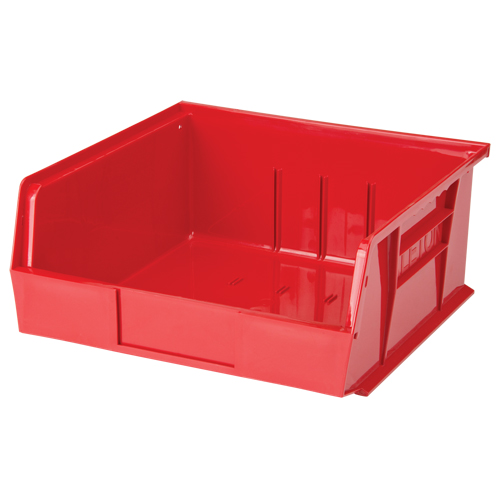 Stack & Hang Bin, 11" W x 5" H x 10-7/8" D, Red Oxford Builders Supplies Inc
