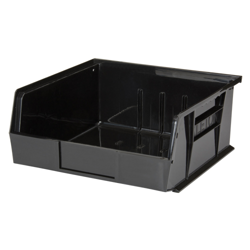 Stack & Hang Bin, 11" W x 5" H x 10-7/8" D, Black Oxford Builders Supplies Inc