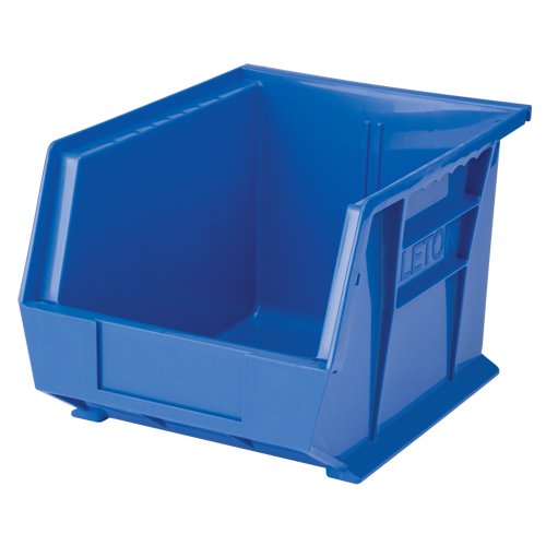 Bac empilable & &agrave; suspendre, 8-1/4" la, 7" h x 10-3/4" p, Bleu Oxford Builders Supplies Inc