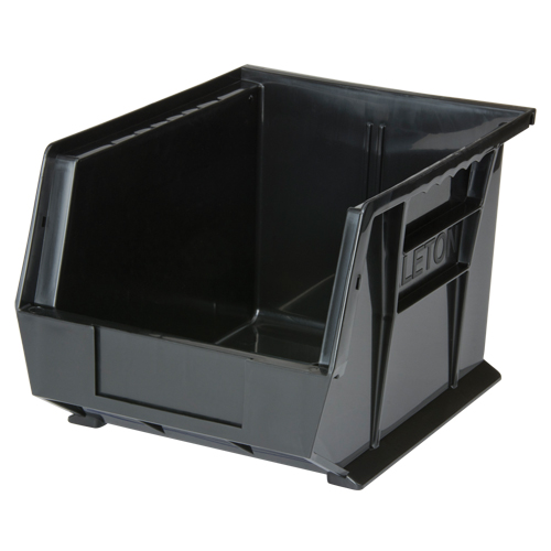 Stack & Hang Bin, 8-1/4" W x 7" H x 10-3/4" D, Black Oxford Builders Supplies Inc