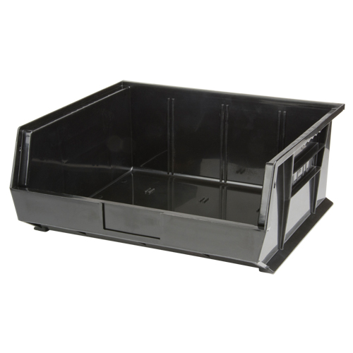 Bac empilable & &agrave; suspendre, 16-1/2" la, 7" h x 14-3/4" p, Noir Oxford Builders Supplies Inc