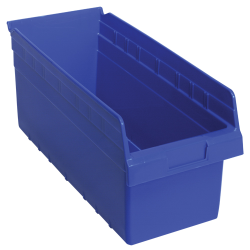 Bacs pour &eacute;tag&egrave;re Store-Max, 8-3/8" la x 8" H x 17-7/8" p, Bleu, Capacit&eacute; 56 lb Oxford Builders Supplies Inc