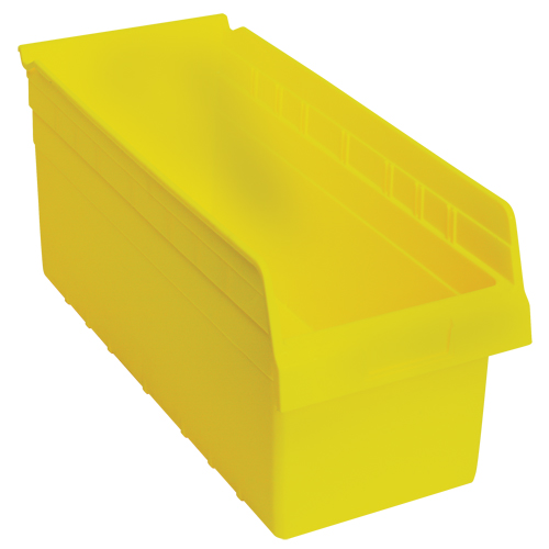Bacs pour &eacute;tag&egrave;re Store-Max, 8-3/8" la x 8" H x 17-7/8" p, Jaune, Capacit&eacute; 56 lb Oxford Builders Supplies Inc