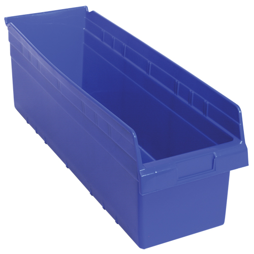 Bacs pour &eacute;tag&egrave;re Store-Max, 8-3/8" la x 8" H x 23-5/8" p, Bleu, Capacit&eacute; 68 lb Oxford Builders Supplies Inc
