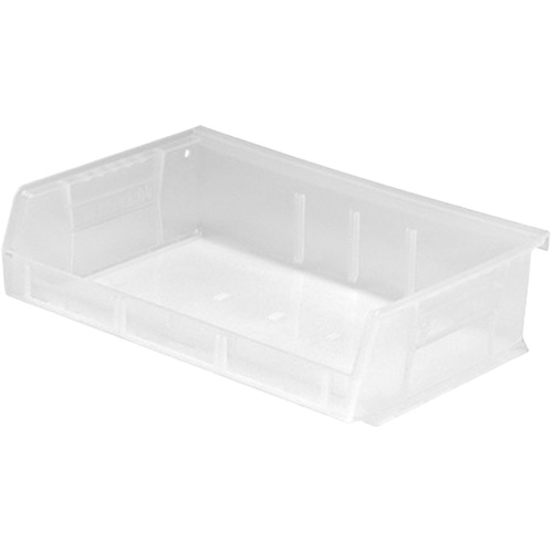 Ultra Stack & Hang Bin, 7-3/8" W x 3" H x 11" D, Clear Oxford Builders Supplies Inc