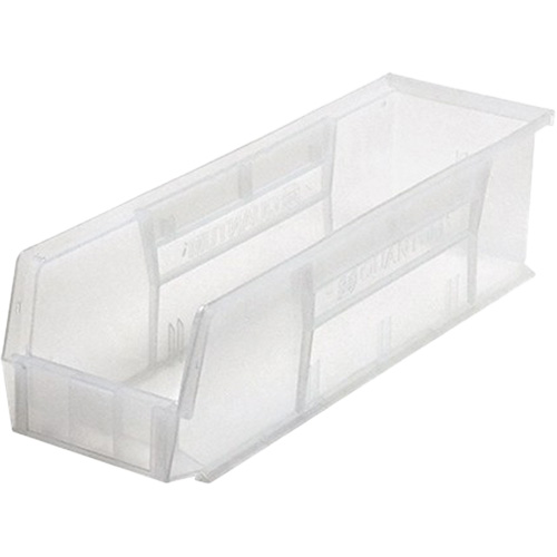 Ultra Stack & Hang Bin, 17-7/8" W x 5" H x 5-1/2" D, Clear Oxford Builders Supplies Inc