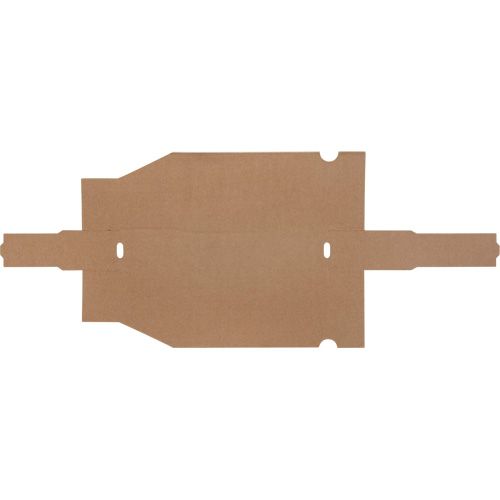 Boîtes profondes en carton ondul&eacute;, 1-15/16" la x 11-1/4" p x 4-1/2" h, Beige Oxford Builders Supplies Inc