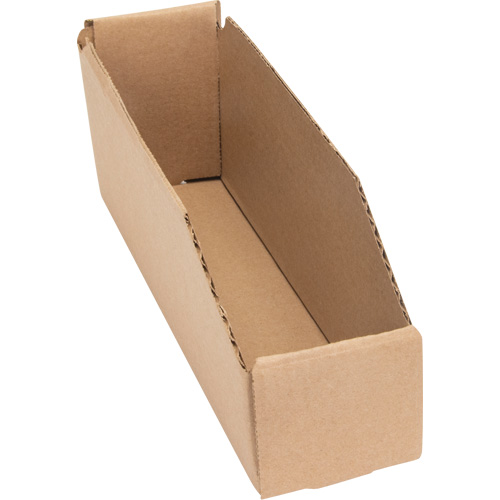 Boîtes profondes en carton ondul&eacute;, 2-7/8" la x 11-1/4" p x 4-1/2" h, Beige Oxford Builders Supplies Inc