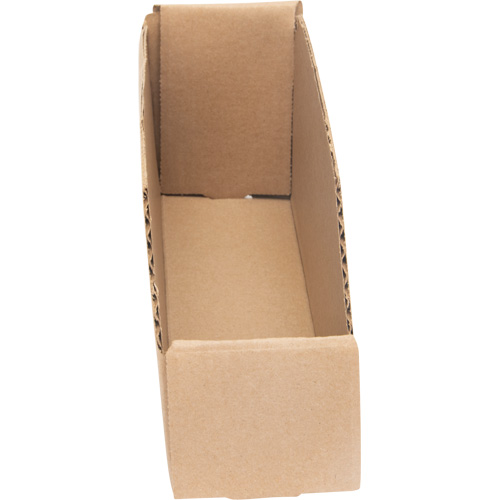 Boîtes profondes en carton ondul&eacute;, 2-7/8" la x 11-1/4" p x 4-1/2" h, Beige Oxford Builders Supplies Inc