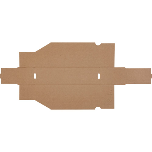 Boîtes profondes en carton ondul&eacute;, 2-7/8" la x 11-1/4" p x 4-1/2" h, Beige Oxford Builders Supplies Inc