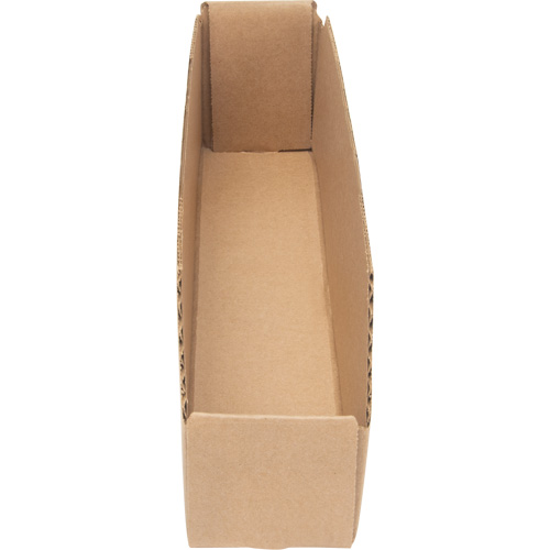 Deep Corrugated Parts Bins, 1-7/8" W x 17-1/8" D x 4-1/2" H, Beige Oxford Builders Supplies Inc