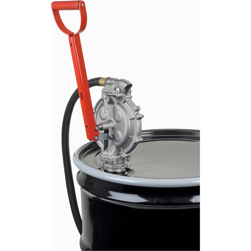 Hand Pump, Aluminum/Steel, 25.5 oz./Stroke, Fits 15-55 Gal. Oxford Builders Supplies Inc