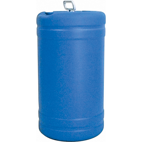 Barils en poly&eacute;thyl&egrave;ne &agrave; ouverture &eacute;troite, 15 gal. US (12,49 gal. imp.), Dessus ferm&eacute;, Bleu Oxford Builders Supplies Inc