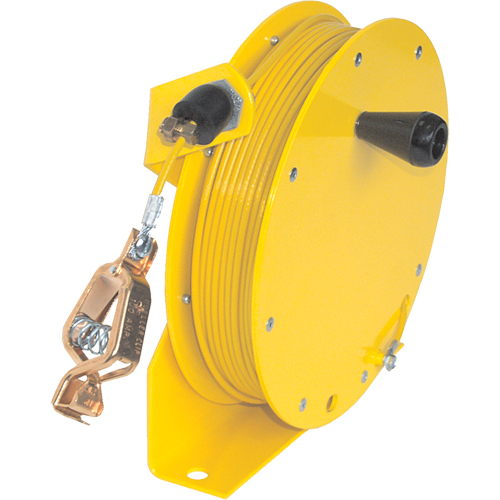 Static Grounding Hand Wind Reels, 50' Length Oxford Builders Supplies Inc