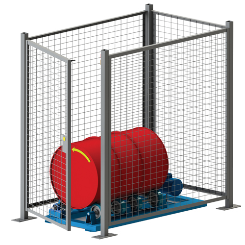 Trousse de protection pour cloison, pour basculeur de baril Hydra-Lift Oxford Builders Supplies Inc