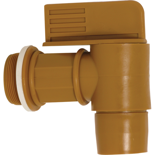 Flo-King&reg; Manual-Closing Drum Faucet, Polyethylene, 2" NPT Oxford Builders Supplies Inc