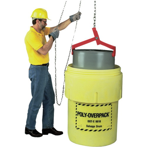 Drum Lifter, 85 US gal. (70 Imperial Gal.) Drum Size, 1000 lbs./454 kg Cap. Oxford Builders Supplies Inc