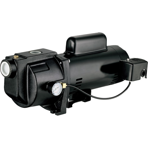 Dual Voltage Cast Iron Shallow Well Jet Pump, 115 V/230 V, 1260 GPH, 1 HP Oxford Builders Supplies Inc