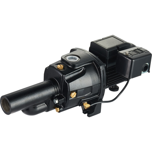 Dual Voltage Cast Iron Convertible Jet Pump, 115 V/230 V, 1400 GPH, 3/4 HP Oxford Builders Supplies Inc