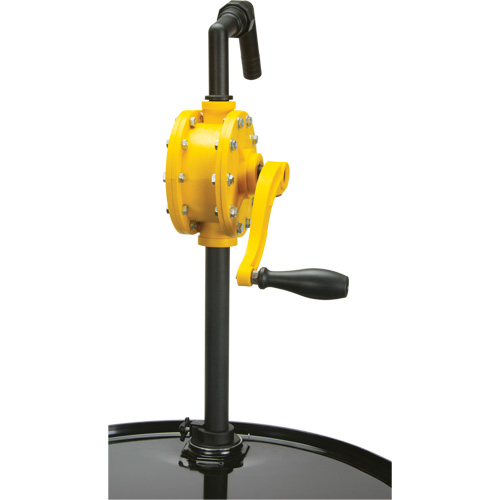 Rotary Type Drum Pump, Polypropylene, Fits 15 - 55 US Gal., 8 oz./Stroke Oxford Builders Supplies Inc