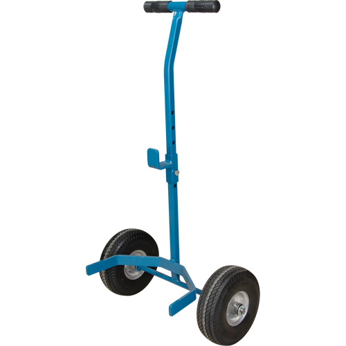Cylinder Cart, Flat-Free Wheels, 15-1/2" W x 14-1/4" L Base, 600 lbs. Oxford Builders Supplies Inc