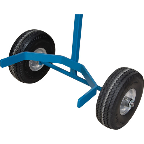 Cylinder Cart, Flat-Free Wheels, 15-1/2" W x 14-1/4" L Base, 600 lbs. Oxford Builders Supplies Inc