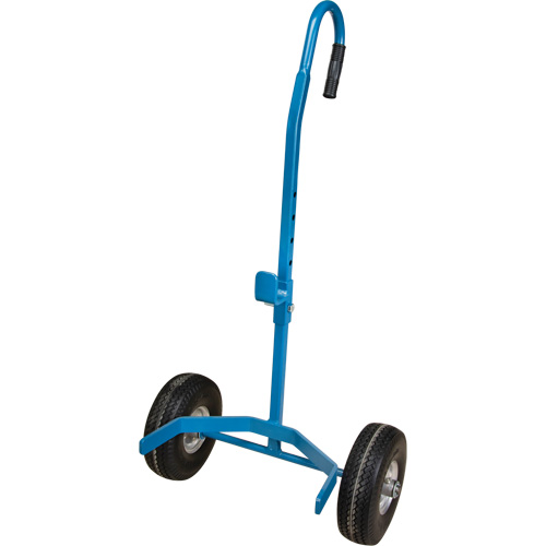 Cylinder Cart, Flat-Free Wheels, 15-1/2" W x 14-1/4" L Base, 600 lbs. Oxford Builders Supplies Inc