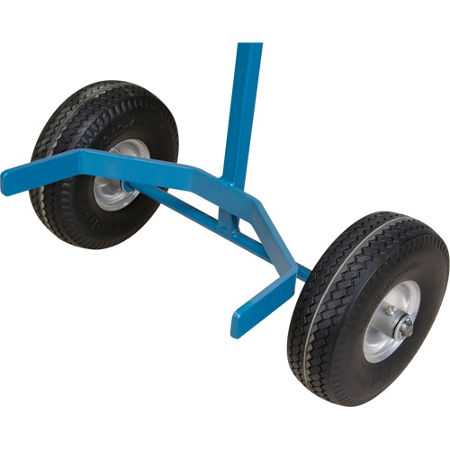 Cylinder Cart, Flat-Free Wheels, 15-1/2" W x 14-1/4" L Base, 600 lbs. Oxford Builders Supplies Inc