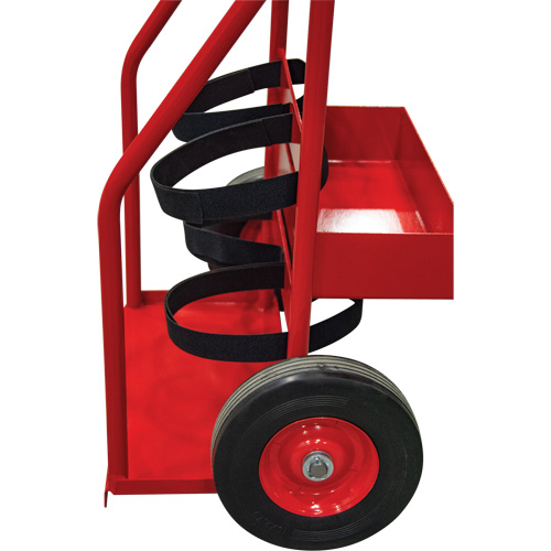 Chariot de prevention d'incendie pour travaux &agrave; chaud, Roues Semi-pneumatique, Base de 17,75" la x 8,9" lo, 100 lb Oxford Builders Supplies Inc