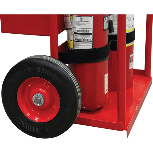 Chariot de prevention d'incendie pour travaux &agrave; chaud, Roues Semi-pneumatique, Base de 17,75" la x 8,9" lo, 100 lb Oxford Builders Supplies Inc