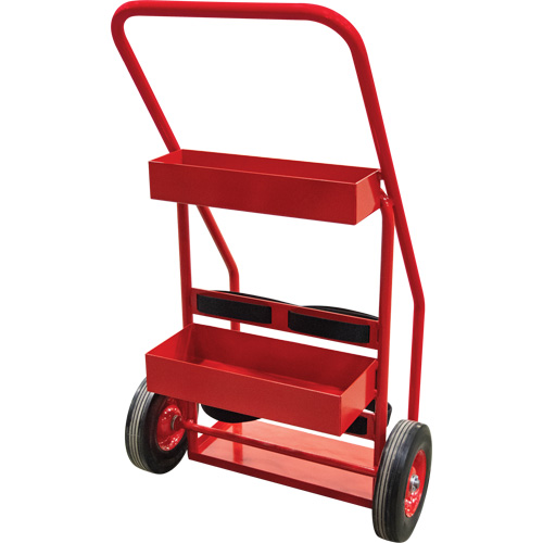 Chariot de prevention d'incendie pour travaux &agrave; chaud, Roues Semi-pneumatique, Base de 17,75" la x 8,9" lo, 100 lb Oxford Builders Supplies Inc