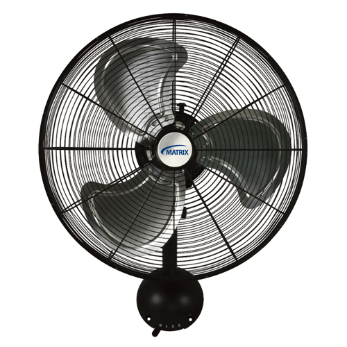 High-Velocity Oscillating Wall Fan, Industrial, 3 Speed, 20" Diameter Oxford Builders Supplies Inc