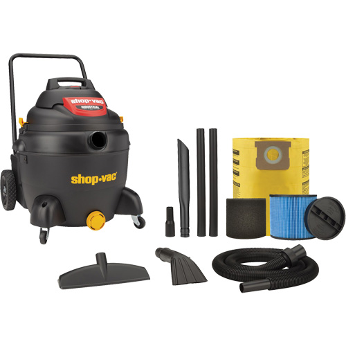 Aspirateur industriel, Secs-humides, 3 CV, 16 gal. US (60,6 litres) Oxford Builders Supplies Inc