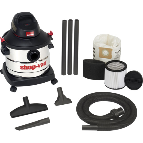 Shop Vacuum, Wet-Dry, 6 HP, 8 US Gal. (30.3 Litres) Oxford Builders Supplies Inc
