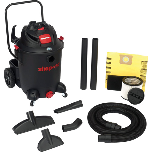 SVX2 Utility Shop Vacuum with Cart, Wet-Dry, 6.5 HP, 14 US Gal. (53 Litres) Oxford Builders Supplies Inc