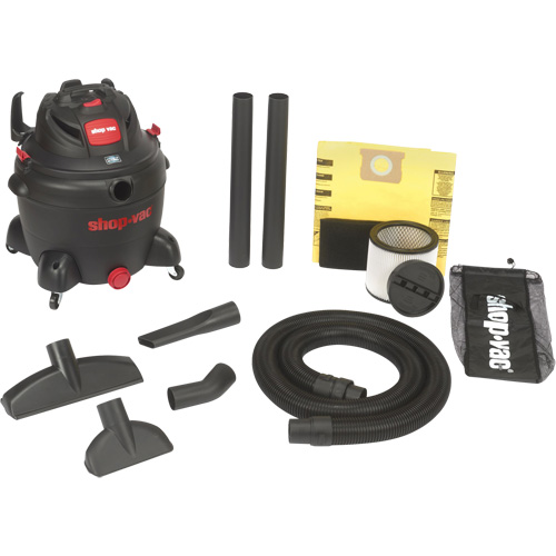 SVX2 Utility Shop Vacuum, Wet-Dry, 6.5 HP, 16 US Gal. (60.6 Litres) Oxford Builders Supplies Inc