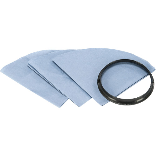 Filtre pour aspirateur sec r&eacute;utilisable avec anneau de montage Oxford Builders Supplies Inc