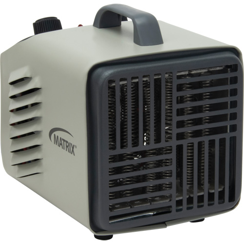 Personal Metal Shop Heater with Thermostat, Fan, Electric Oxford Builders Supplies Inc