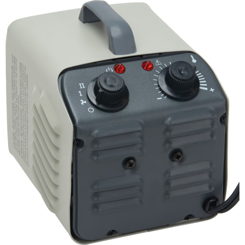 Personal Metal Shop Heater with Thermostat, Fan, Electric Oxford Builders Supplies Inc
