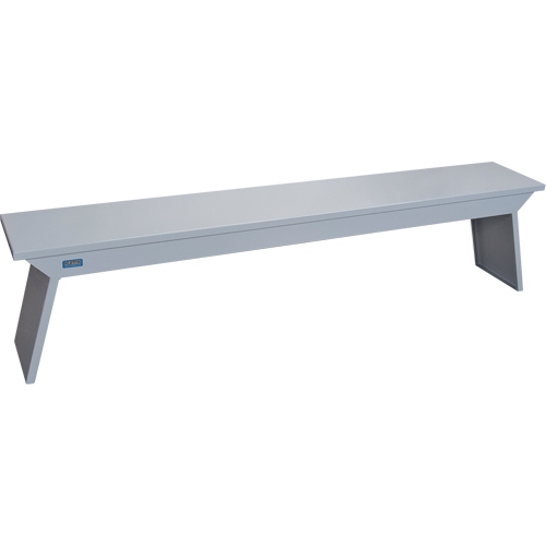 Bancs pour vestiaires, Acier, 72" lo x 12" la x 17" h Oxford Builders Supplies Inc