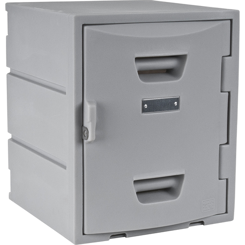 Casier, 15" x 15" x 18", Gris, Assembl&eacute; Oxford Builders Supplies Inc