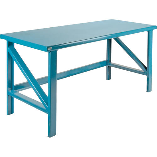 Extra Heavy-Duty Workbenches - All-Welded Benches, Steel Surface Oxford Builders Supplies Inc