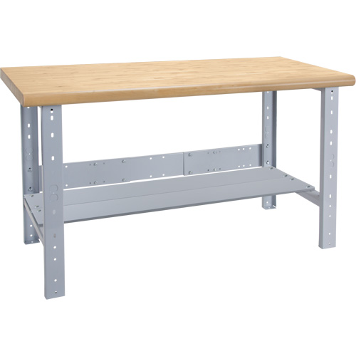 Pre-Designed Workbench, 2500 lbs. Cap., 72" W x 30" D, 34" H Oxford Builders Supplies Inc
