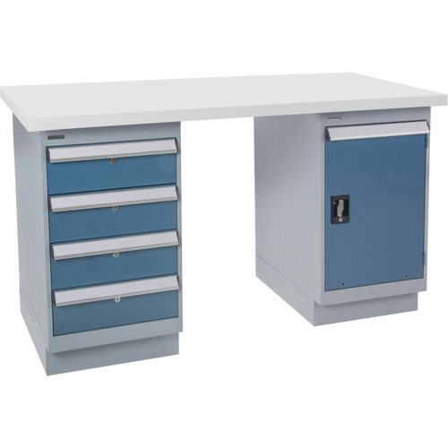 &eacute;tabli pr&eacute;conçu, 72" la x 30" p x 34" h, Capacit&eacute; 2500 lb Oxford Builders Supplies Inc