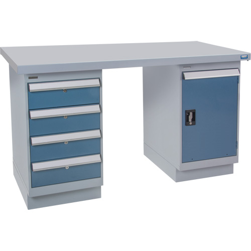 &eacute;tabli pr&eacute;conçu, 72" la x 30" p x 34" h, Capacit&eacute; 2500 lb Oxford Builders Supplies Inc