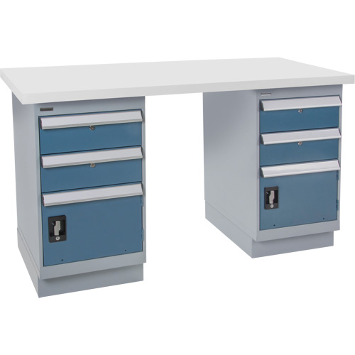 &eacute;tabli pr&eacute;conçu, 72" la x 30" p x 34" h, Capacit&eacute; 2500 lb Oxford Builders Supplies Inc