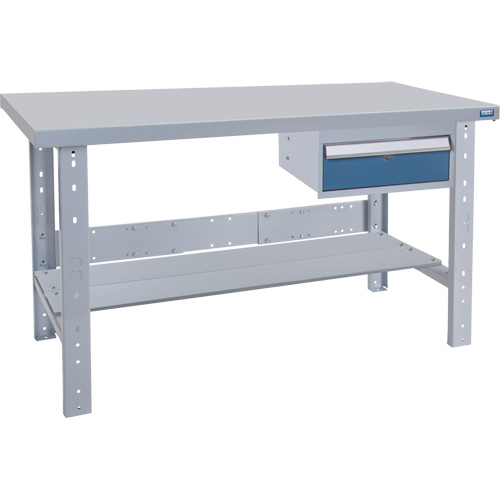 Pre-Designed Workbench, 72" W x 36" D x 34" H, 2500 lbs. Capacity Oxford Builders Supplies Inc