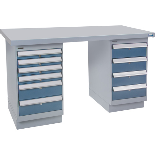 &eacute;tabli pr&eacute;conçu, 72" la x 36" p x 34" h, Capacit&eacute; 2500 lb Oxford Builders Supplies Inc
