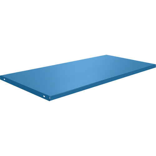 Cabinet Workbench - Shelves, 58 3/4" x 300 lbs. Capacity, Steel, Blue Oxford Builders Supplies Inc