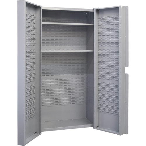 Armoires &agrave; combinaison &agrave; portes creuses, 38" la x 24" p x 72" h, Gris Oxford Builders Supplies Inc